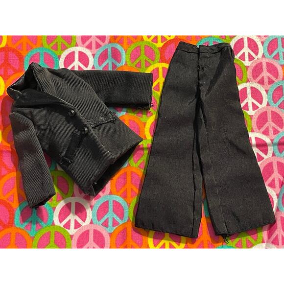 Bratz Boyz Black Formal Tuxedo Jacket & Pants - Picture 1 of 6
